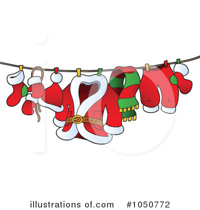 Royalty-Free (RF) Christmas Clipart Illustration by visekart - Stock Sample #1050772
