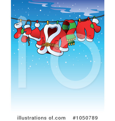 Royalty-Free (RF) Christmas Clipart Illustration by visekart - Stock Sample #1050789