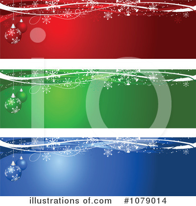 Christmas Banners Clipart #1079014 by KJ Pargeter