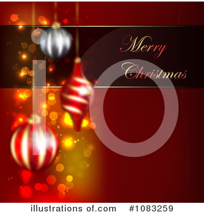 Merry Christmas Clipart #1083259 by vectorace