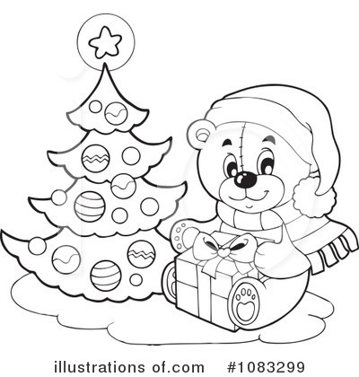 Royalty-Free (RF) Christmas Clipart Illustration by visekart - Stock Sample #1083299