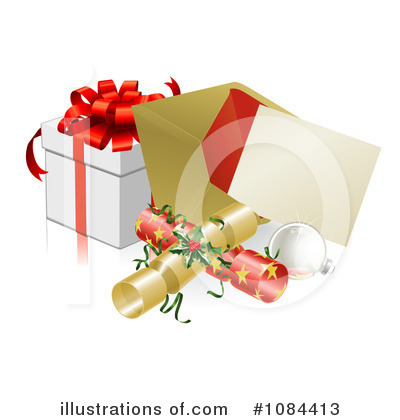 Christmas Crackers Clipart #1084413 by AtStockIllustration