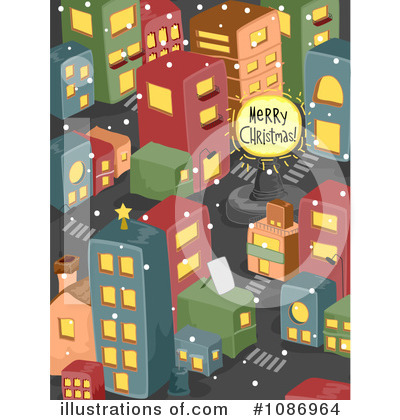 Royalty-Free (RF) Christmas Clipart Illustration by BNP Design Studio - Stock Sample #1086964