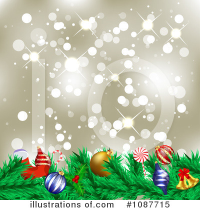 Royalty-Free (RF) Christmas Clipart Illustration by vectorace - Stock Sample #1087715