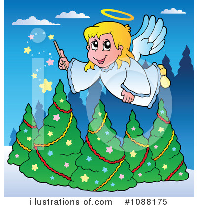 Royalty-Free (RF) Christmas Clipart Illustration by visekart - Stock Sample #1088175