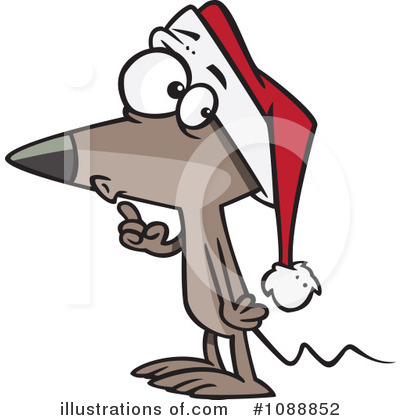 Royalty-Free (RF) Christmas Clipart Illustration by toonaday - Stock Sample #1088852