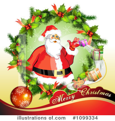Royalty-Free (RF) Christmas Clipart Illustration by merlinul - Stock Sample #1099334