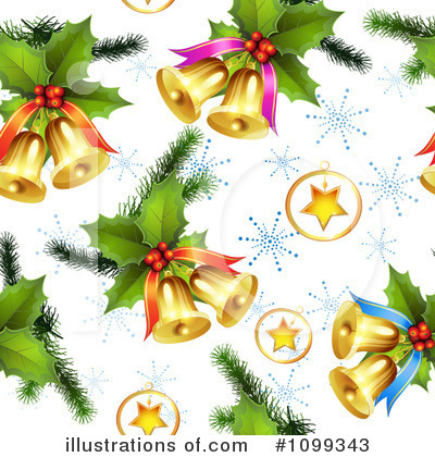 Christmas Bells Clipart #1099343 by merlinul