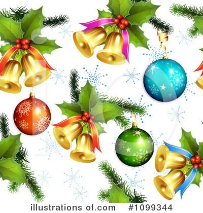 Christmas Bells Clipart #1099344 by merlinul