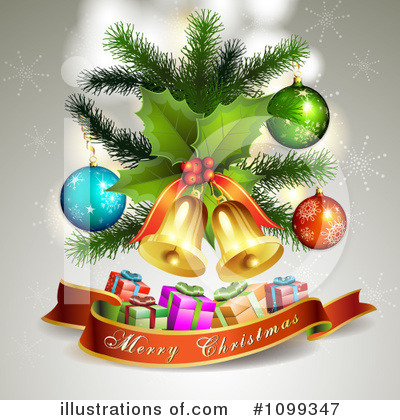 Royalty-Free (RF) Christmas Clipart Illustration by merlinul - Stock Sample #1099347