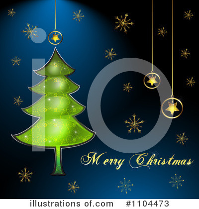 Christmas Tree Clipart #1104473 by merlinul