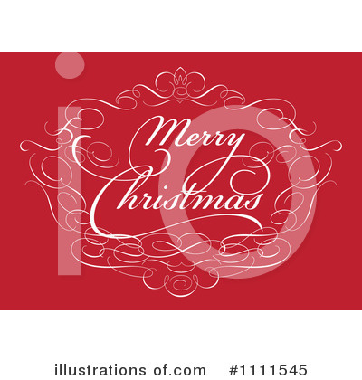 Merry Christmas Clipart #1111545 by BestVector
