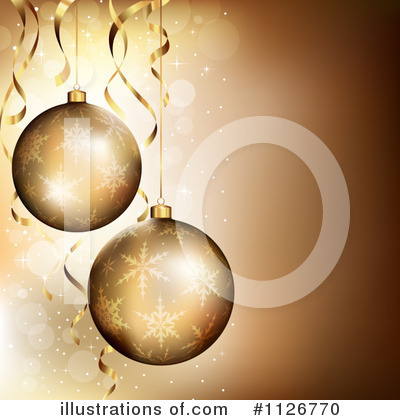 Christmas Ornaments Clipart #1126770 by TA Images