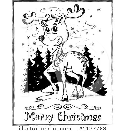 Royalty-Free (RF) Christmas Clipart Illustration by visekart - Stock Sample #1127783