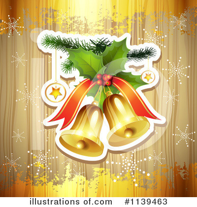 Christmas Bells Clipart #1139463 by merlinul