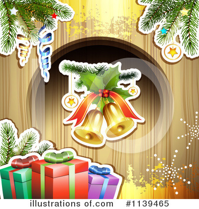 Christmas Bells Clipart #1139465 by merlinul
