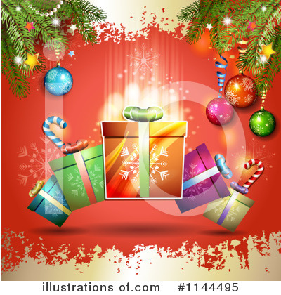 Royalty-Free (RF) Christmas Clipart Illustration by merlinul - Stock Sample #1144495