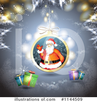 Royalty-Free (RF) Christmas Clipart Illustration by merlinul - Stock Sample #1144509