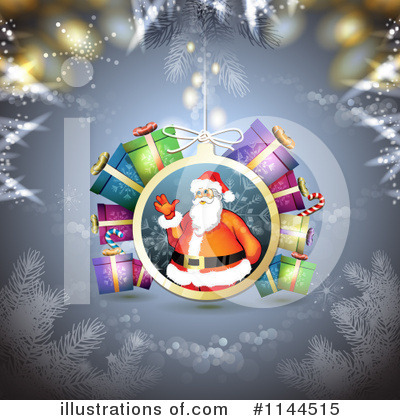 Royalty-Free (RF) Christmas Clipart Illustration by merlinul - Stock Sample #1144515