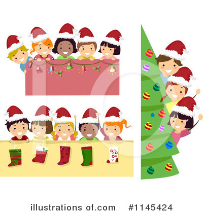 Royalty-Free (RF) Christmas Clipart Illustration by BNP Design Studio - Stock Sample #1145424