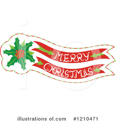 Royalty-Free (RF) Christmas Clipart Illustration by Cherie Reve - Stock Sample #1210471