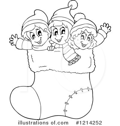 Royalty-Free (RF) Christmas Clipart Illustration by visekart - Stock Sample #1214252
