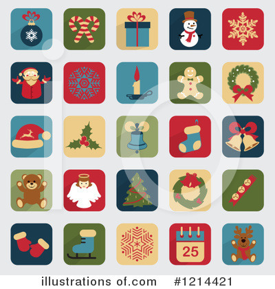 Royalty-Free (RF) Christmas Clipart Illustration by Eugene - Stock Sample #1214421