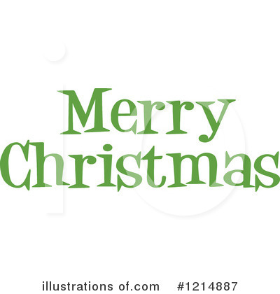 Christmas Greeting Clipart #1214887 by Hit Toon