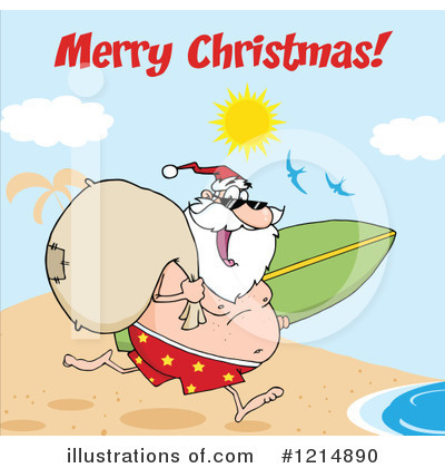 Royalty-Free (RF) Christmas Clipart Illustration by Hit Toon - Stock Sample #1214890