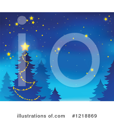 Royalty-Free (RF) Christmas Clipart Illustration by visekart - Stock Sample #1218869