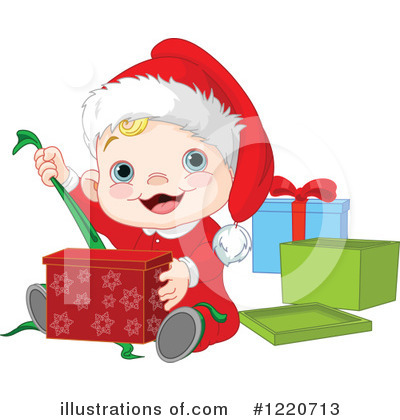 Royalty-Free (RF) Christmas Clipart Illustration by Pushkin - Stock Sample #1220713