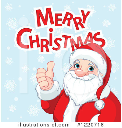 Merry Christmas Clipart #1220718 by Pushkin