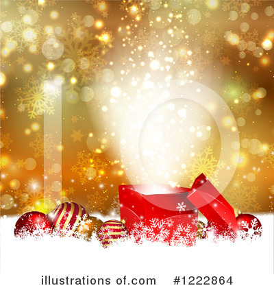 Christmas Ornaments Clipart #1222864 by KJ Pargeter