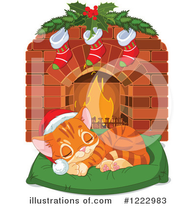 Royalty-Free (RF) Christmas Clipart Illustration by Pushkin - Stock Sample #1222983
