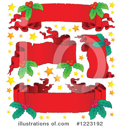 Royalty-Free (RF) Christmas Clipart Illustration by visekart - Stock Sample #1223192