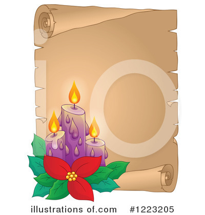 Christmas Candle Clipart #1223205 by visekart