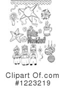 Christmas Clipart #1223219 by David Rey