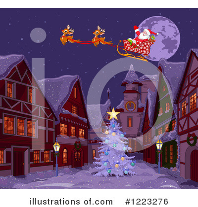 Royalty-Free (RF) Christmas Clipart Illustration by Pushkin - Stock Sample #1223276