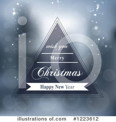 Merry Christmas Clipart #1223612 by vectorace