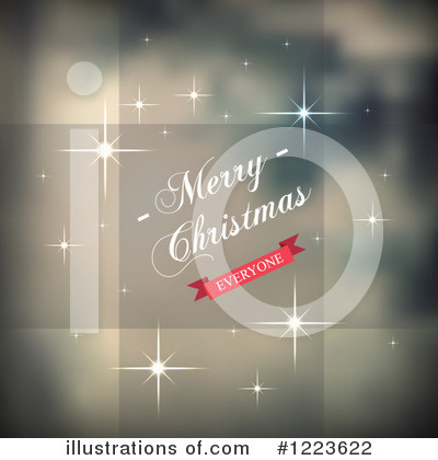 Merry Christmas Clipart #1223622 by vectorace