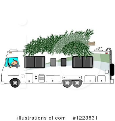 Royalty-Free (RF) Christmas Clipart Illustration by djart - Stock Sample #1223831