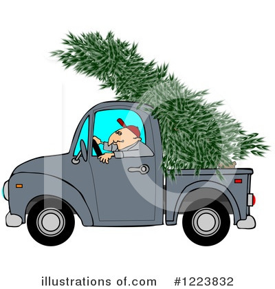 Royalty-Free (RF) Christmas Clipart Illustration by djart - Stock Sample #1223832