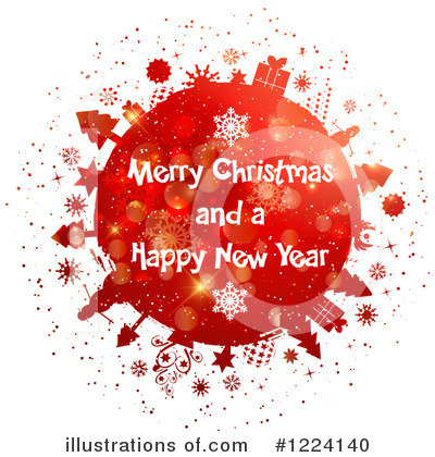 Royalty-Free (RF) Christmas Clipart Illustration by KJ Pargeter - Stock Sample #1224140
