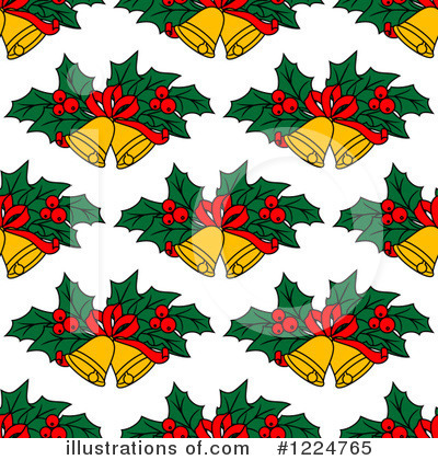 Christmas Background Clipart #1224765 by Vector Tradition SM