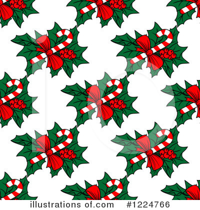 Candy Cane Clipart #1224766 by Vector Tradition SM