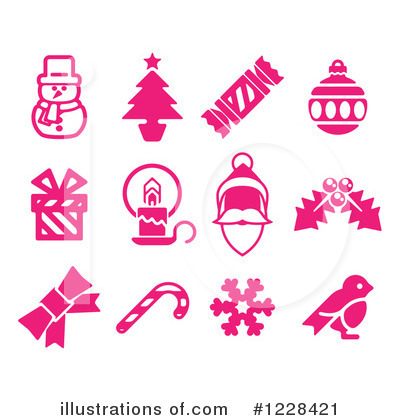 Christmas Crackers Clipart #1228421 by AtStockIllustration