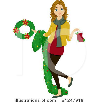 Royalty-Free (RF) Christmas Clipart Illustration by BNP Design Studio - Stock Sample #1247919