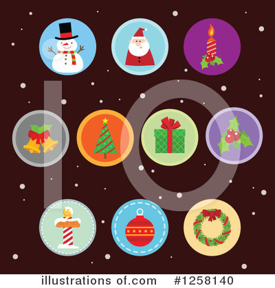 Christmas Tree Clipart #1258140 by Qiun