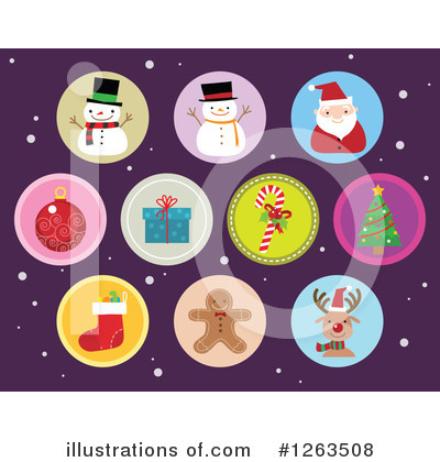 Christmas Tree Clipart #1263508 by Qiun