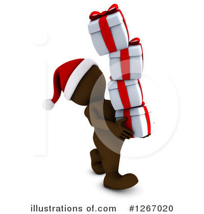 3d Brown Man Clipart #1267020 by KJ Pargeter